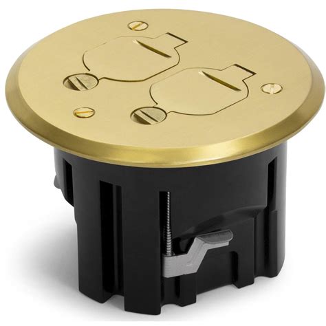 round floor boxes electrical|exterior floor mounted electrical outlet.